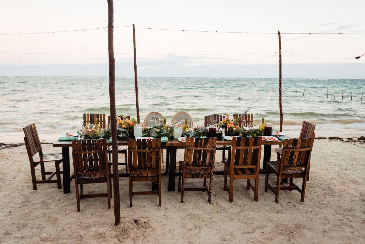 Hotel Luna De Plata Mahahual Ngoại thất bức ảnh