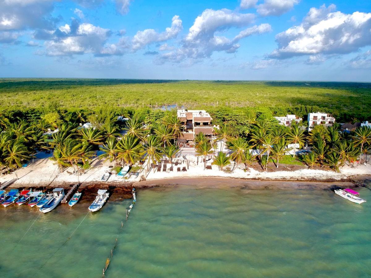 Hotel Luna De Plata Mahahual Ngoại thất bức ảnh