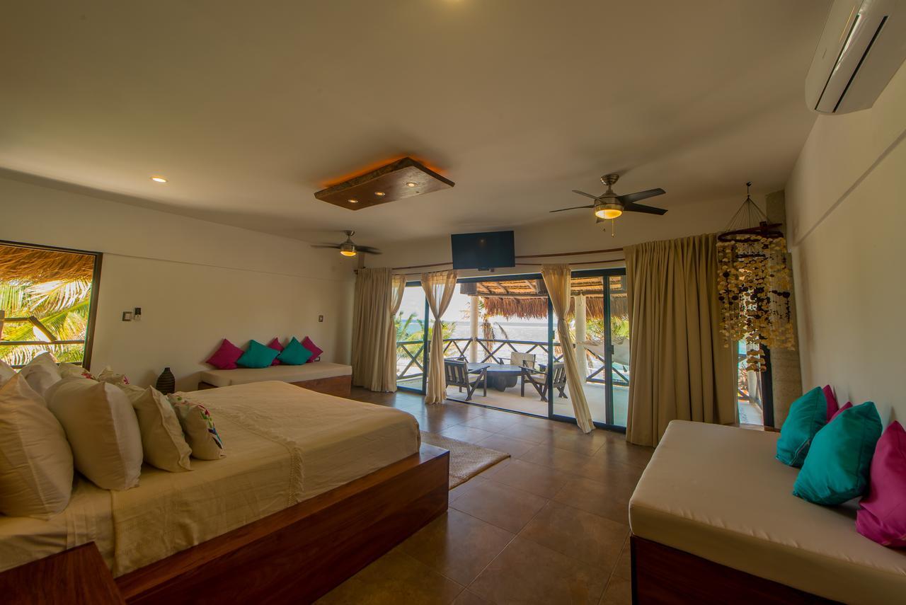 Hotel Luna De Plata Mahahual Ngoại thất bức ảnh