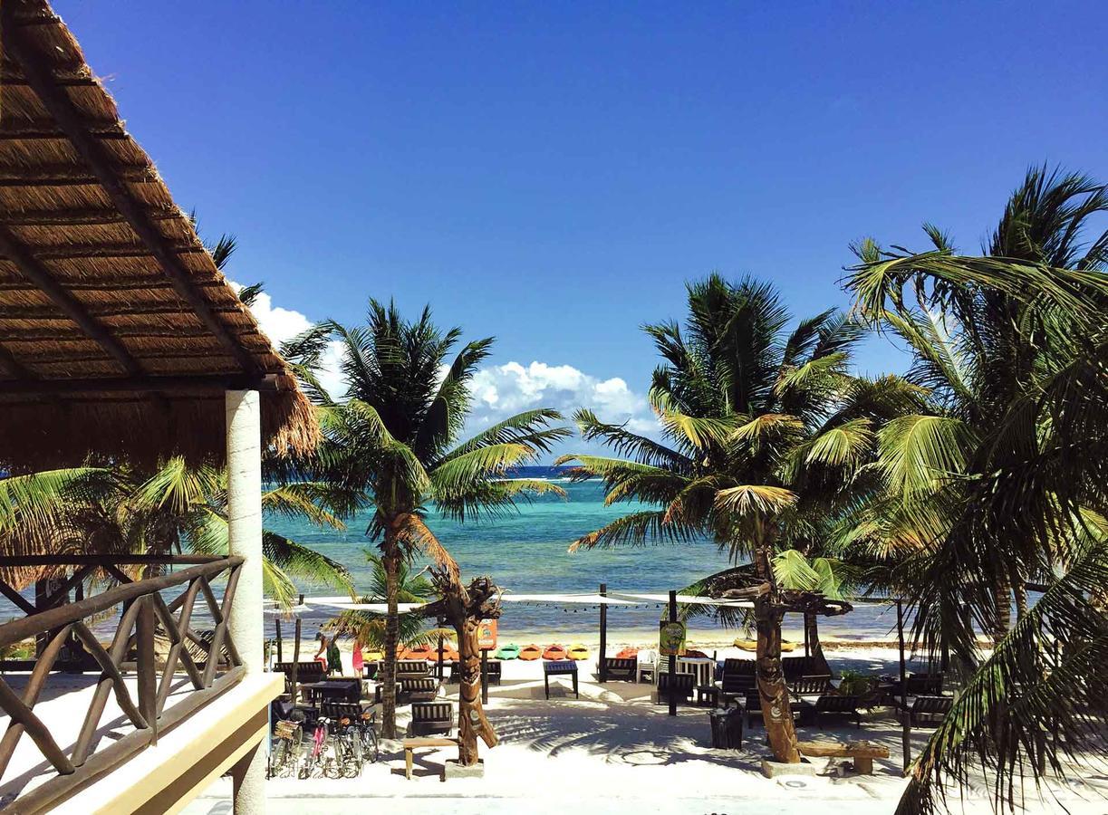 Hotel Luna De Plata Mahahual Ngoại thất bức ảnh
