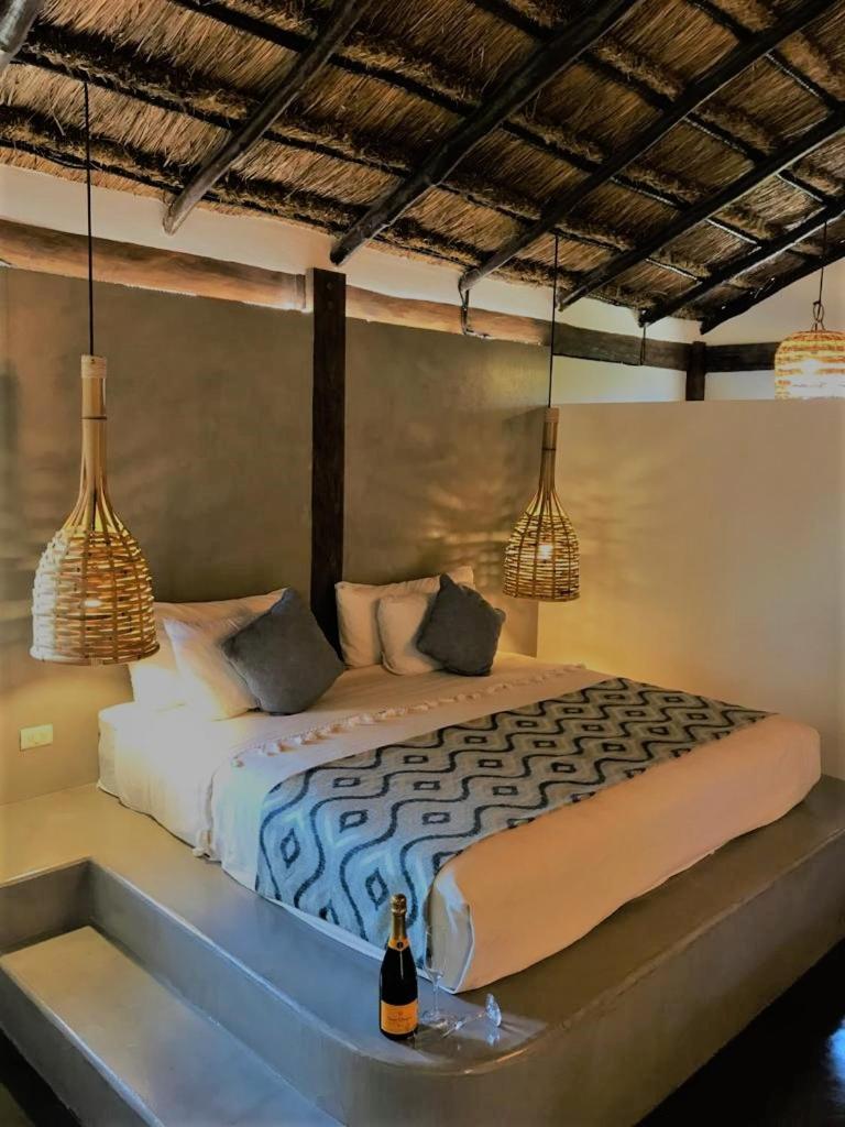Hotel Luna De Plata Mahahual Ngoại thất bức ảnh